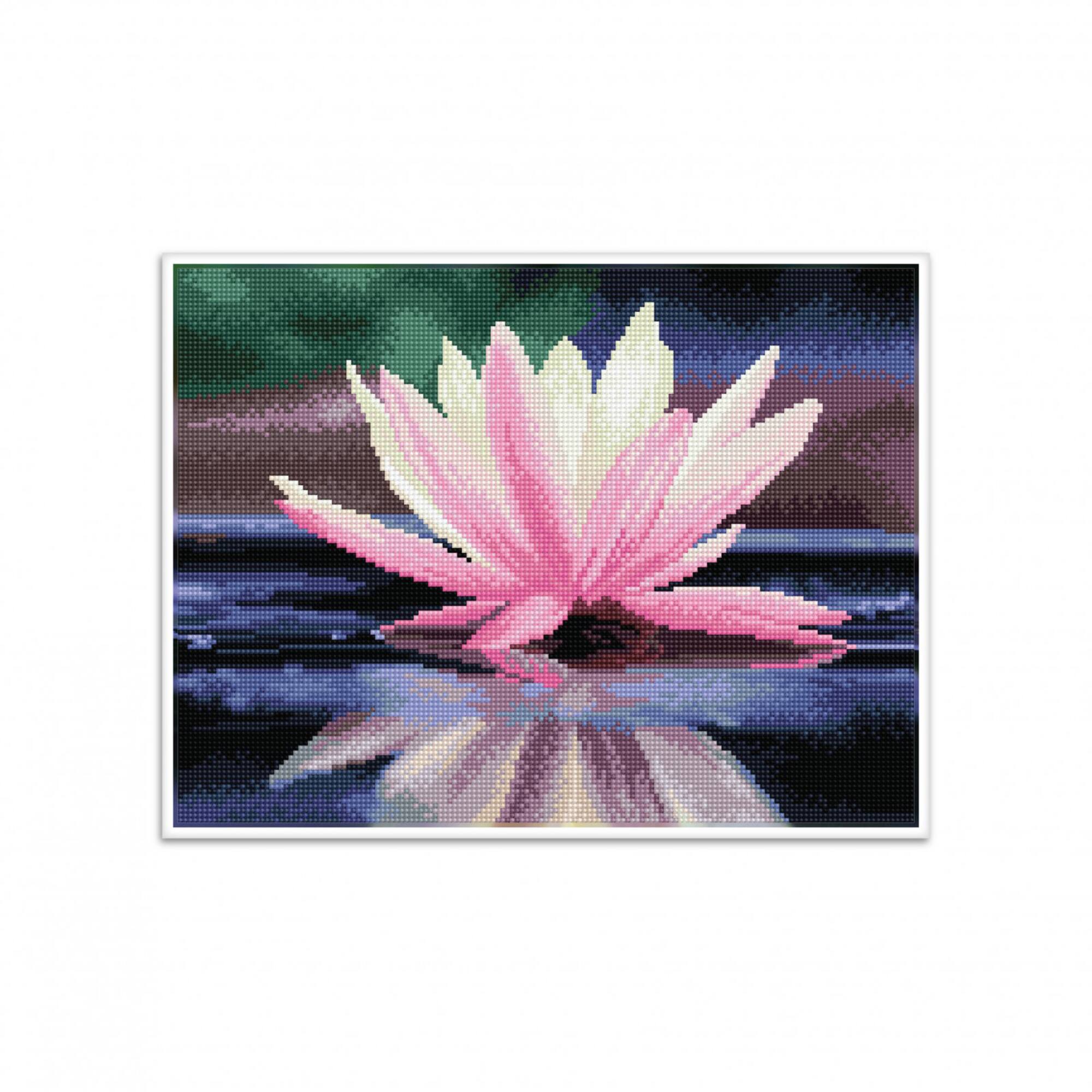 Diamond Dotz® Intermediate Reflections Pre-Framed Diamond Painting Kit